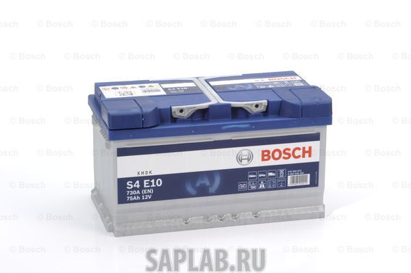 Купить BOSCH 0092S4E100 Аккумулятор автомобильный BOSCH 0 092 S4E 100 75 Ач