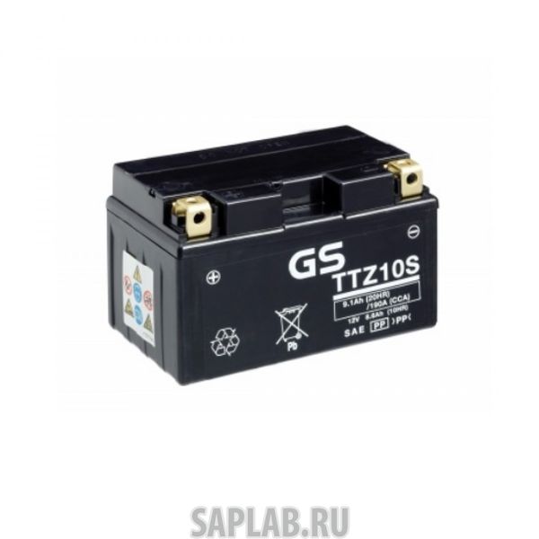 Купить GS_YUASA TTZ12SGS Аккумулятор GS Yuasa TTZ12S GS 12В 11,6Ач 210CCA 150x87x110 мм Прямая (+-)